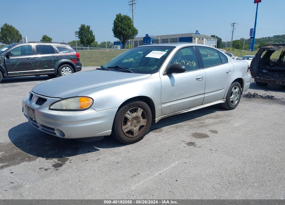 2004 PONTIAC GRAND AM SE VIN: 1G2NE52F44M526592