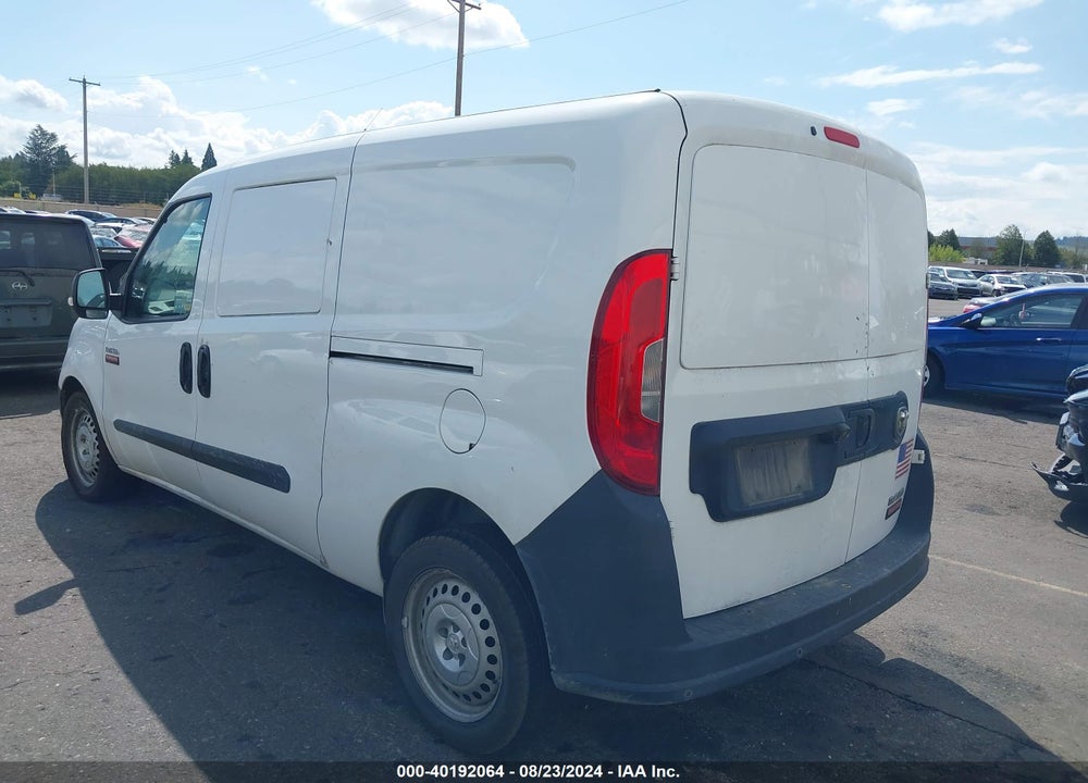 2017 RAM PROMASTER CITY TRADESMAN VIN: ZFBERFAB3H6G83339