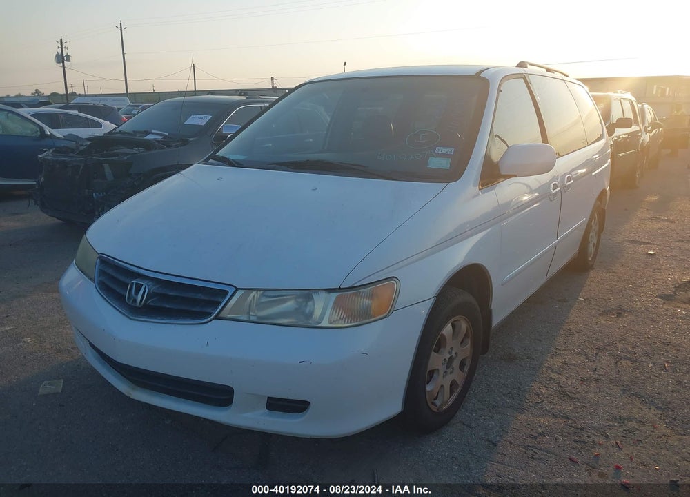 2002 HONDA ODYSSEY EX-L VIN: 2HKRL18932H523672