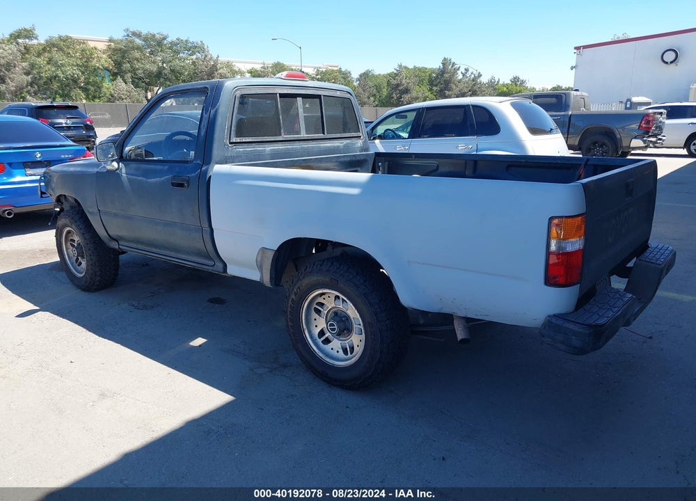 1994 TOYOTA PICKUP 1/2 TON SHORT WHLBASE STB VIN: 4TARN81A7RZ214650