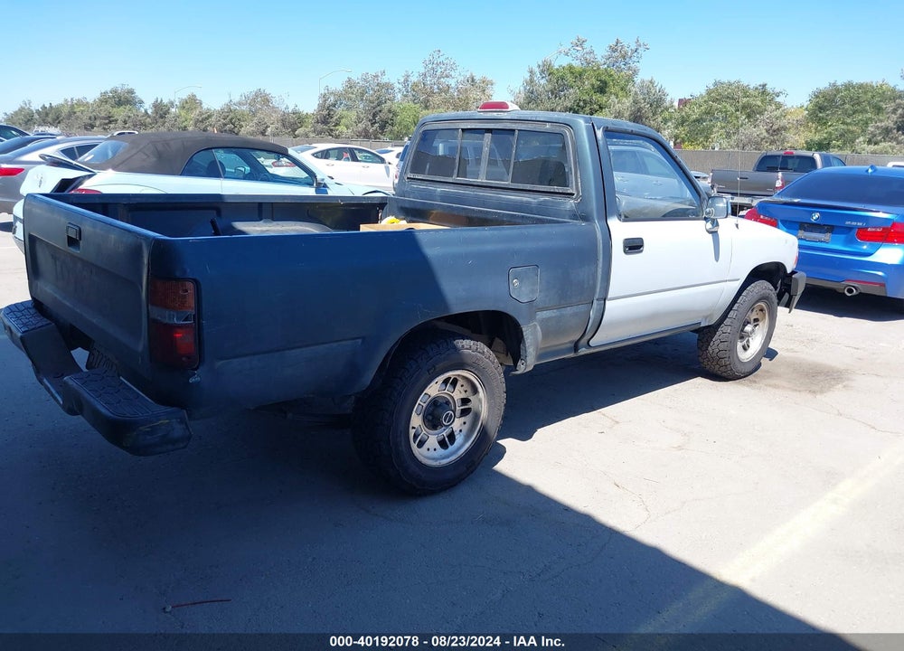 1994 TOYOTA PICKUP 1/2 TON SHORT WHLBASE STB VIN: 4TARN81A7RZ214650