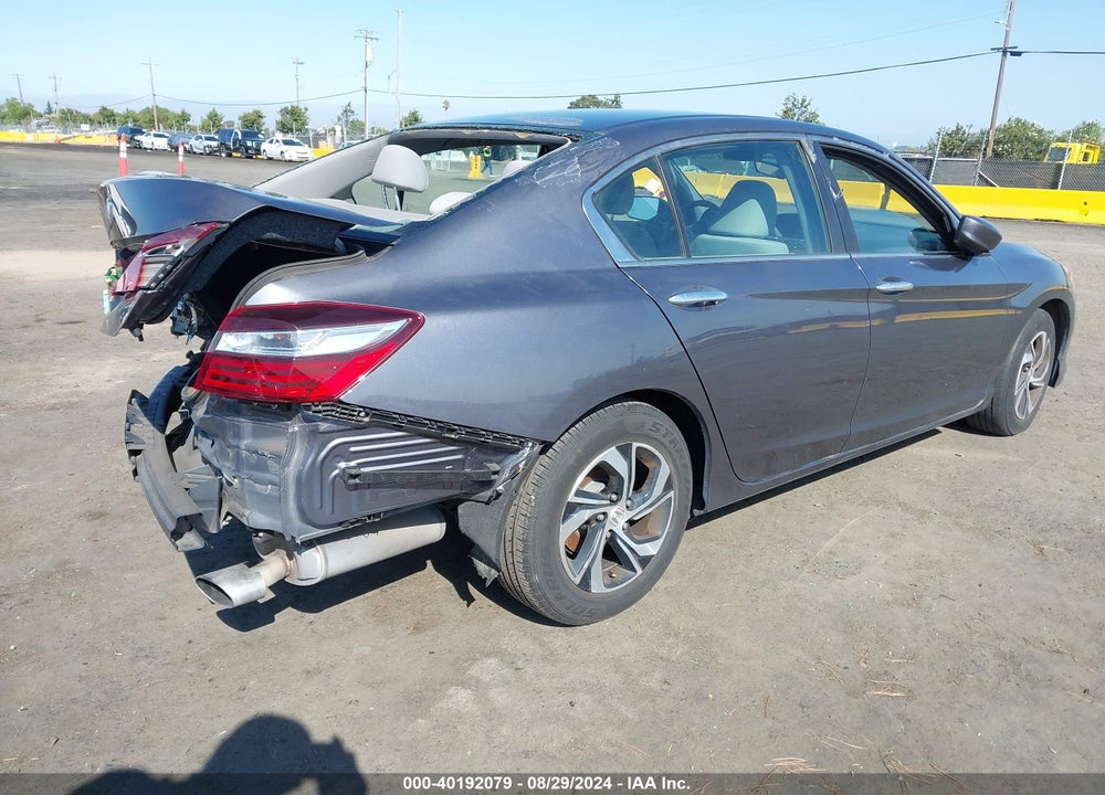 2016 HONDA ACCORD LX VIN: 1HGCR2F36GA232642