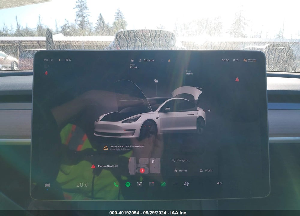 2023 TESLA MODEL 3 REAR-WHEEL DRIVE VIN: 5YJ3E1EA3PF515138