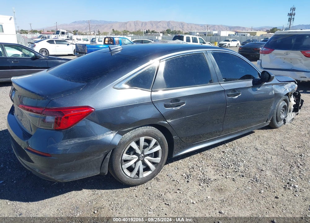 2023 HONDA CIVIC LX VIN: 2HGFE2F2XPH562690