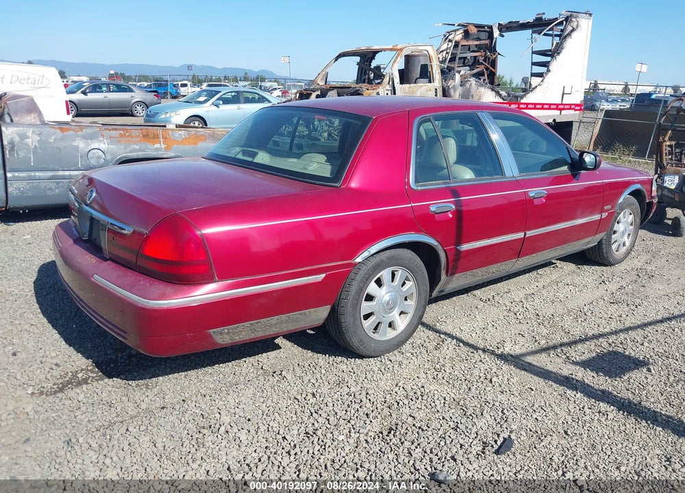 2003 MERCURY GRAND MARQUIS LS VIN: 2MEHM75WX3X600445