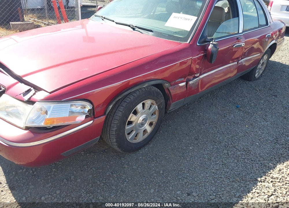 2003 MERCURY GRAND MARQUIS LS VIN: 2MEHM75WX3X600445