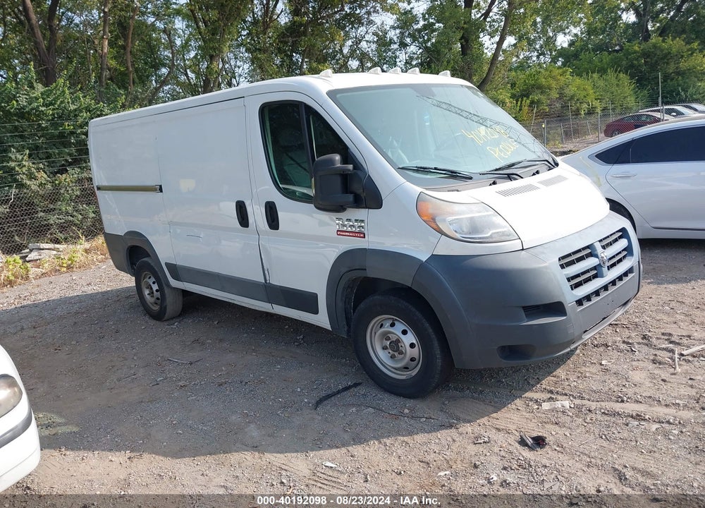 2016 RAM PROMASTER 1500 LOW ROOF VIN: 3C6TRVAG0GE115007