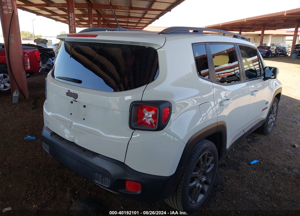 2016 JEEP RENEGADE 75TH ANNIVERSARY VIN: ZACCJABW2GPC83166