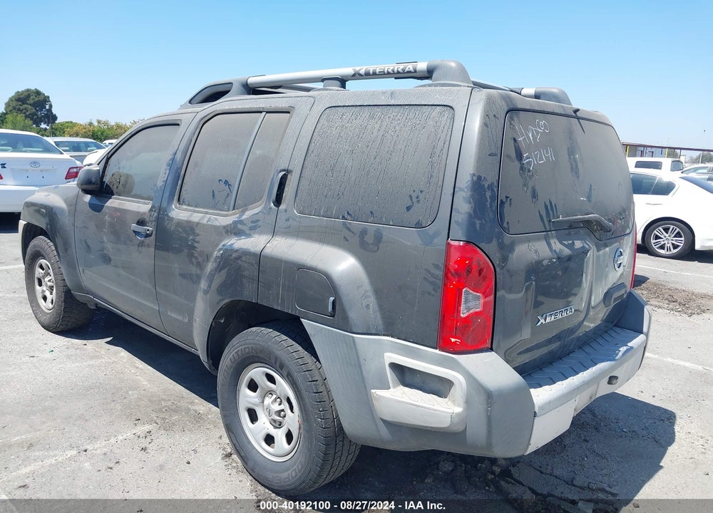 2009 NISSAN XTERRA X VIN: 5N1AN08U79C502038