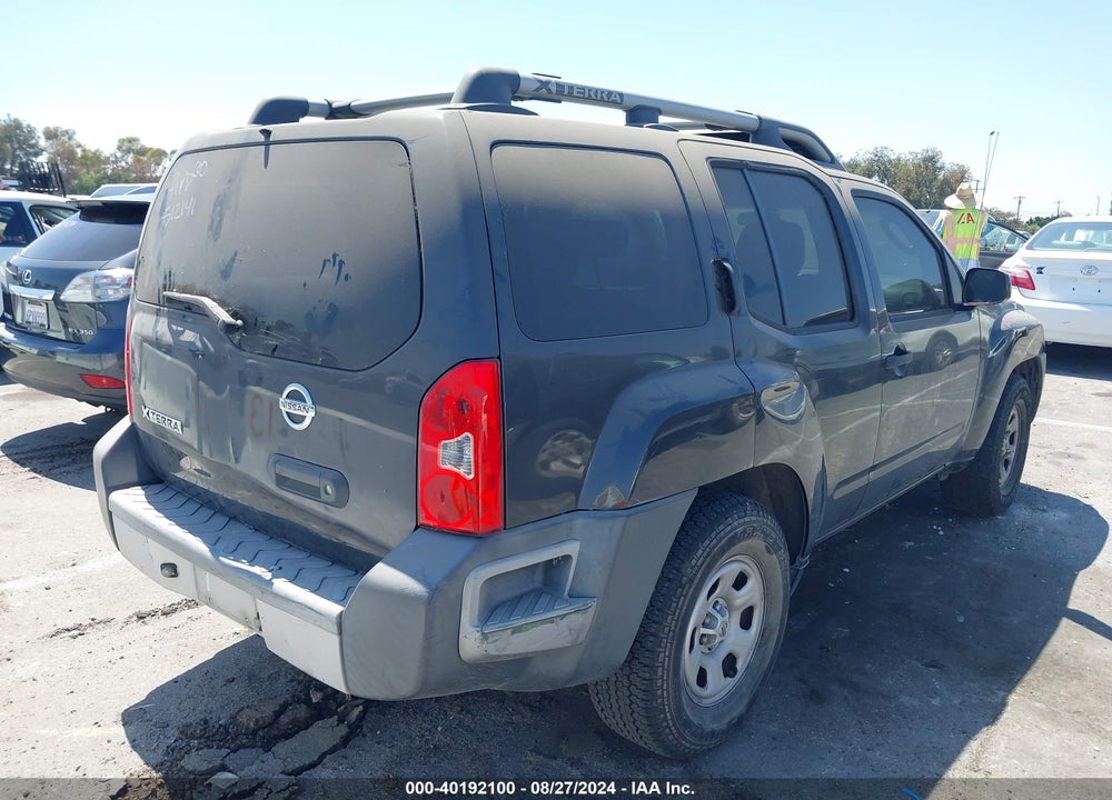 2009 NISSAN XTERRA X VIN: 5N1AN08U79C502038