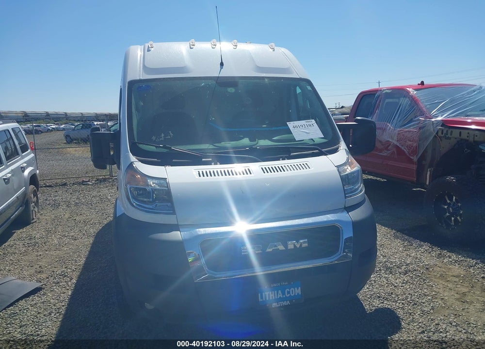 2020 RAM PROMASTER 2500 HIGH ROOF 136 WB VIN: 3C6TRVCG7LE133480
