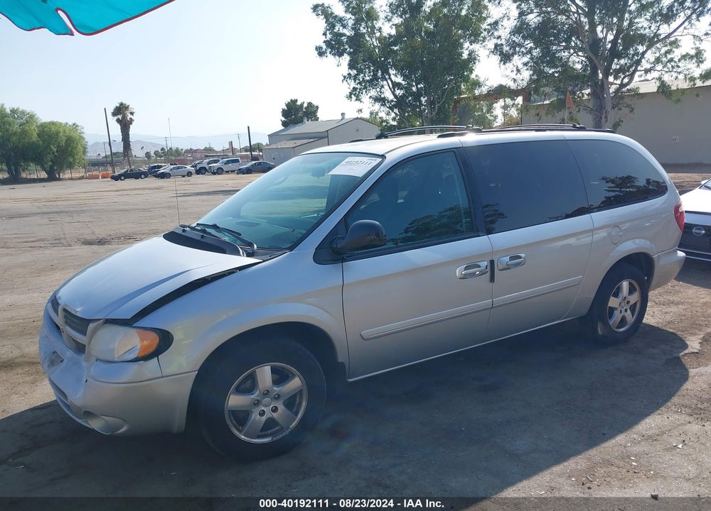 2005 DODGE GRAND CARAVAN SXT VIN: 2D4GP44LX5R290852