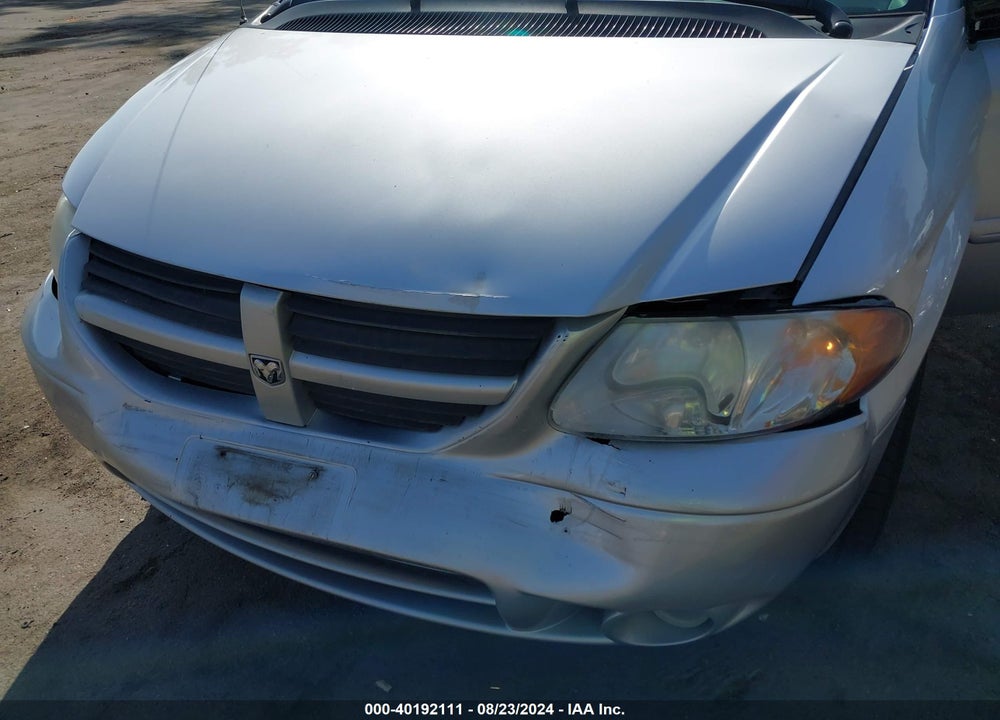 2005 DODGE GRAND CARAVAN SXT VIN: 2D4GP44LX5R290852