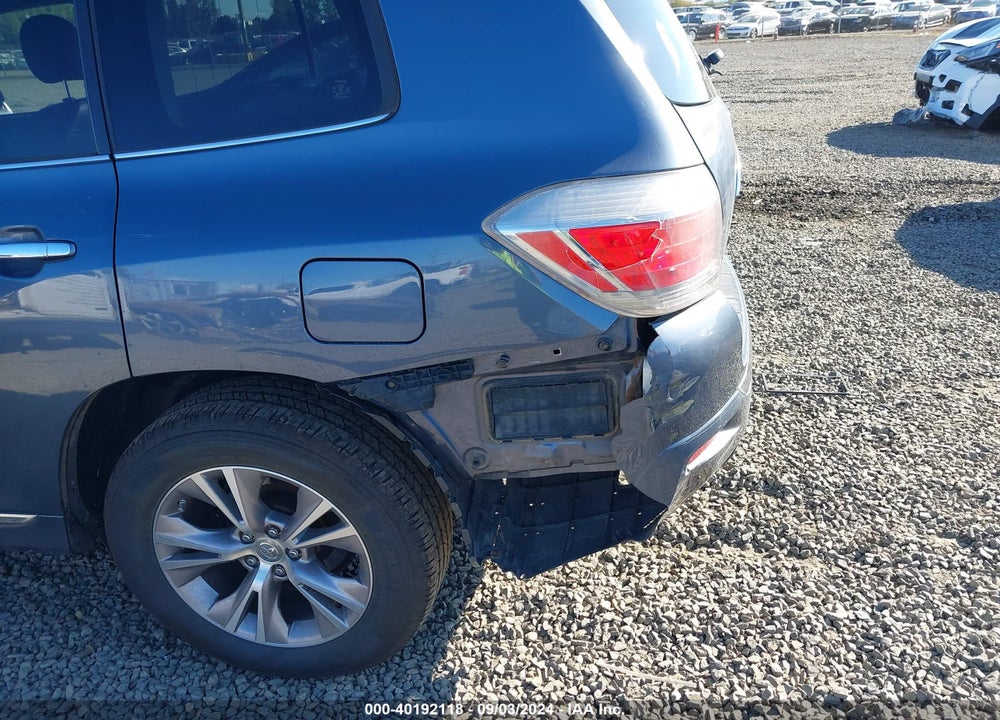 2011 TOYOTA HIGHLANDER HYBRID LIMITED V6 VIN: JTEDC3EH5B2003214