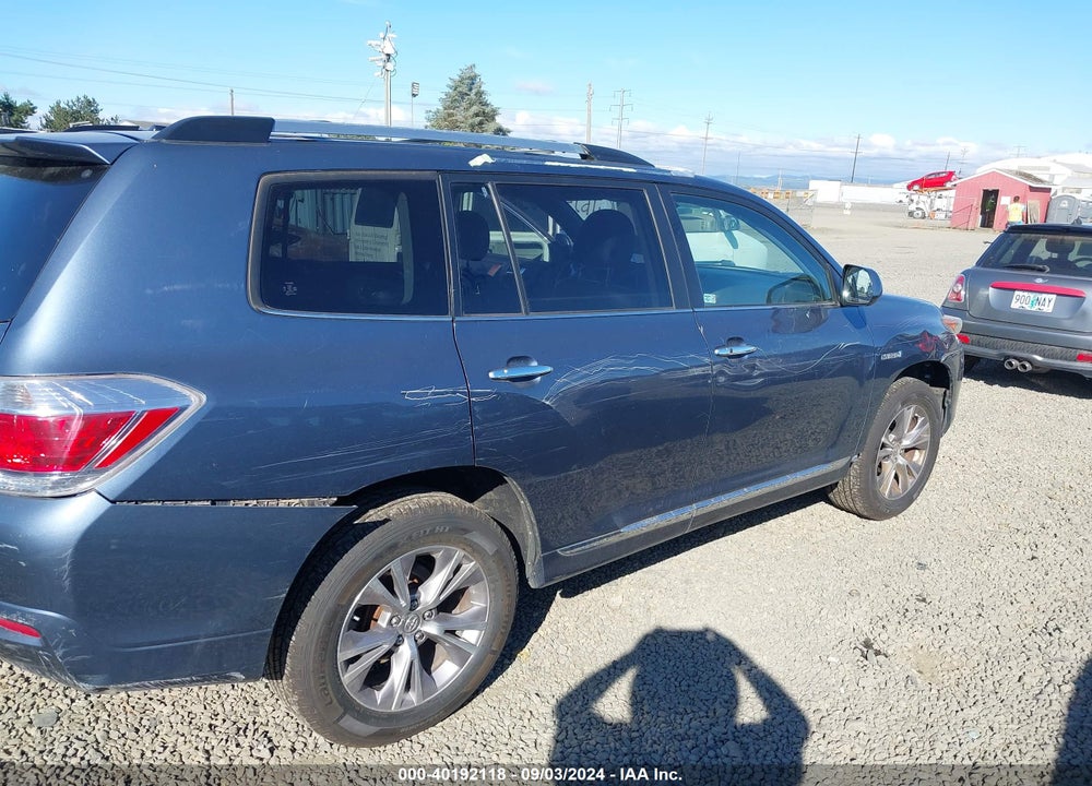 2011 TOYOTA HIGHLANDER HYBRID LIMITED V6 VIN: JTEDC3EH5B2003214