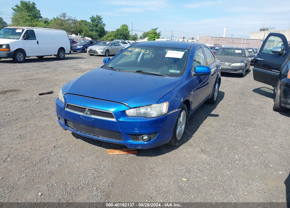 2009 MITSUBISHI LANCER ES/ES SPORT VIN: JA3AU26U99U045523