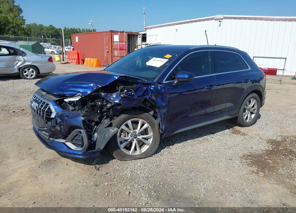 2021 AUDI Q3 PREMIUM 45 TFSI S LINE QUATTRO TIPTRONIC VIN: WA1DECF31M1139473