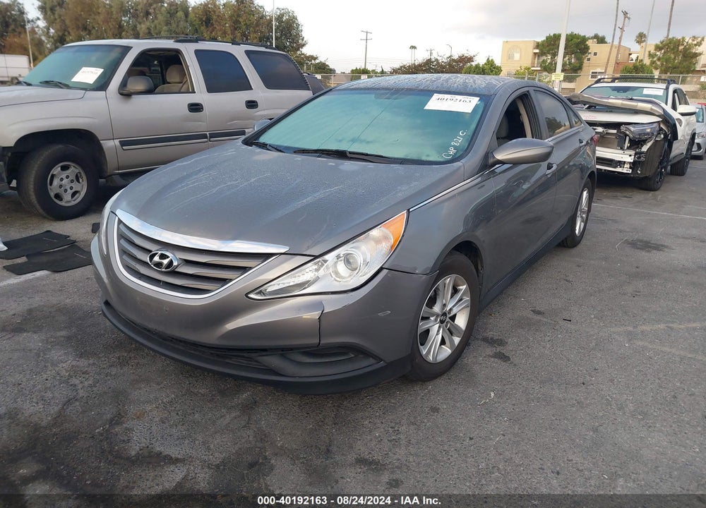 2014 HYUNDAI SONATA GLS VIN: 5NPEB4AC4EH903830