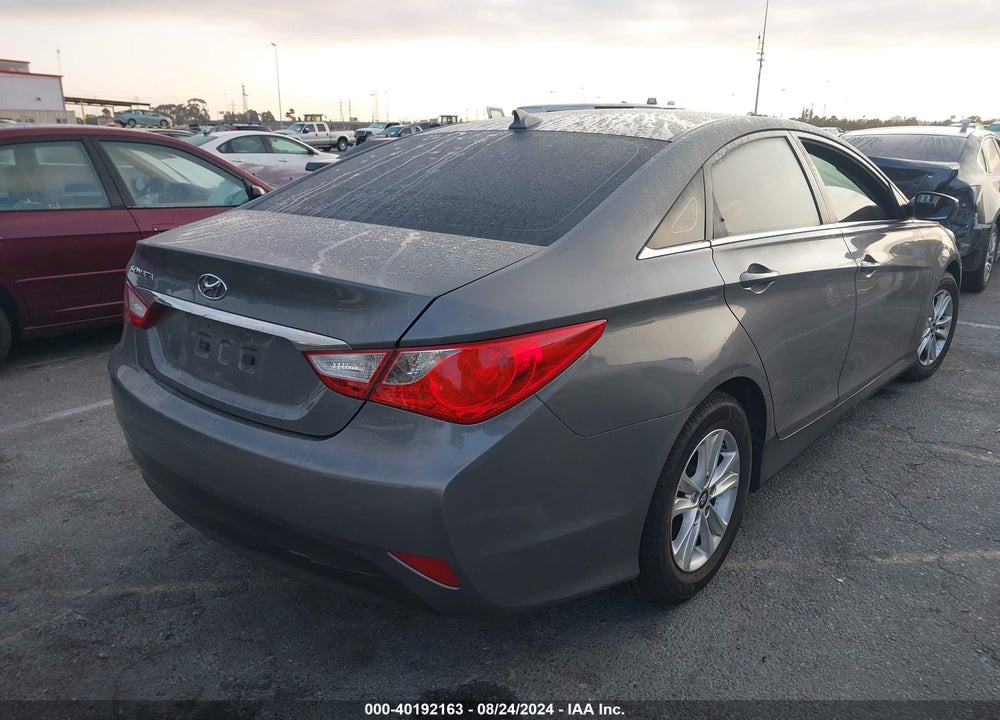 2014 HYUNDAI SONATA GLS VIN: 5NPEB4AC4EH903830