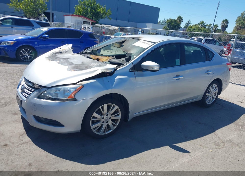 2013 NISSAN SENTRA SL VIN: 3N1AB7AP4DL678491