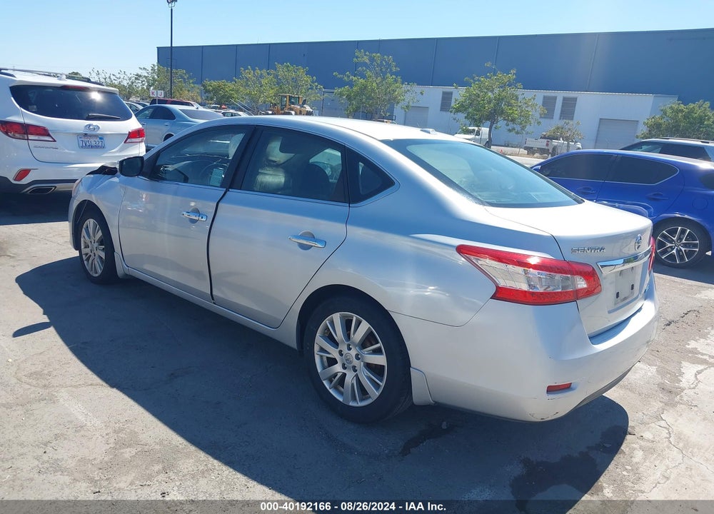 2013 NISSAN SENTRA SL VIN: 3N1AB7AP4DL678491