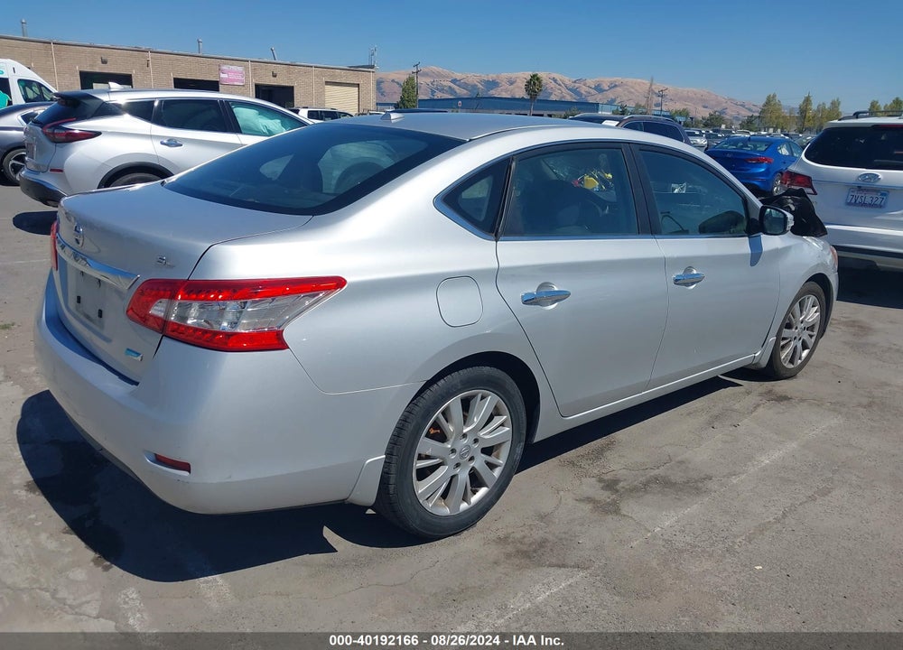 2013 NISSAN SENTRA SL VIN: 3N1AB7AP4DL678491