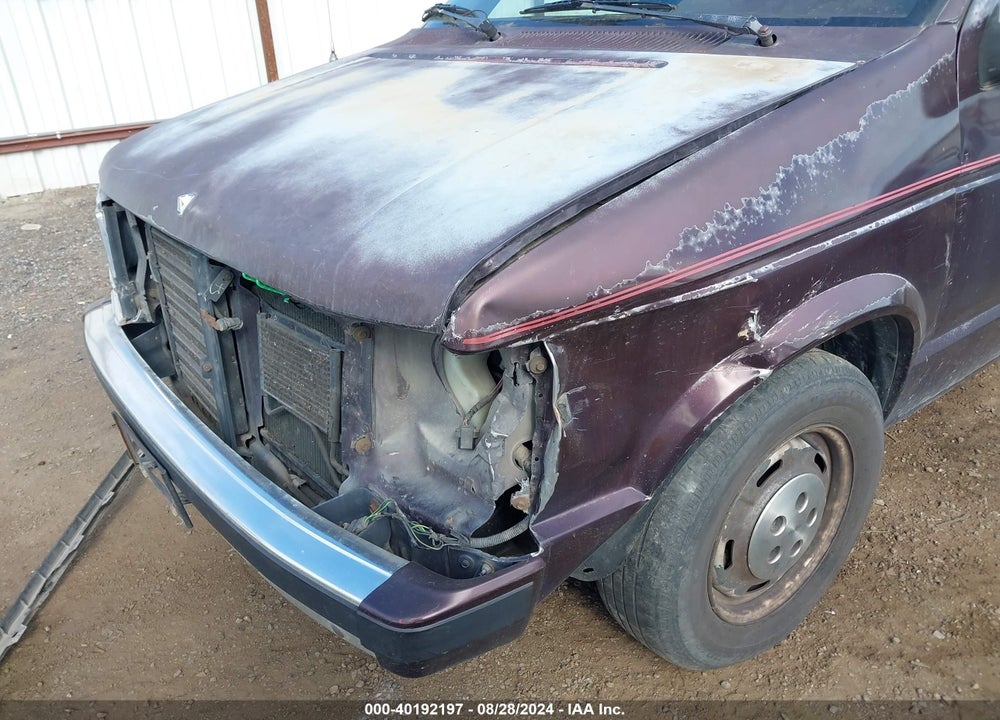 1990 DODGE GRAND CARAVAN SE VIN: 1B4GK44R2LX272597