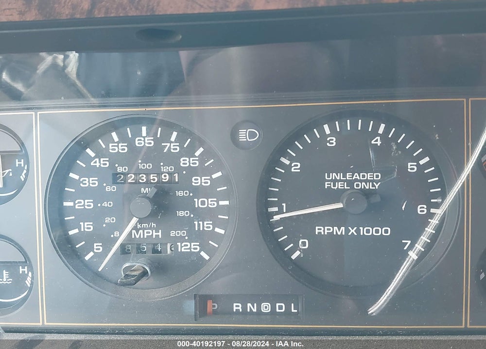 1990 DODGE GRAND CARAVAN SE VIN: 1B4GK44R2LX272597