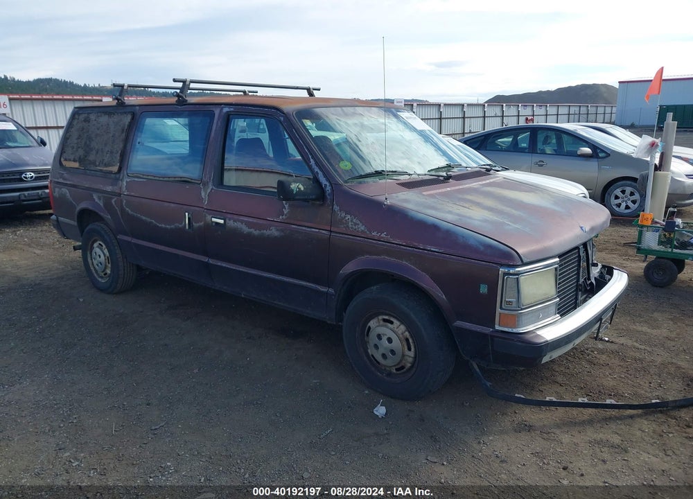 1990 DODGE GRAND CARAVAN SE VIN: 1B4GK44R2LX272597
