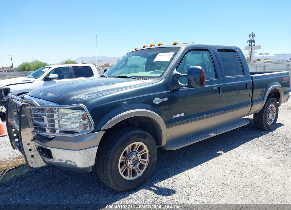 2005 FORD F-250 LARIAT/XL/XLT VIN: 1FTSW21P65EA88321