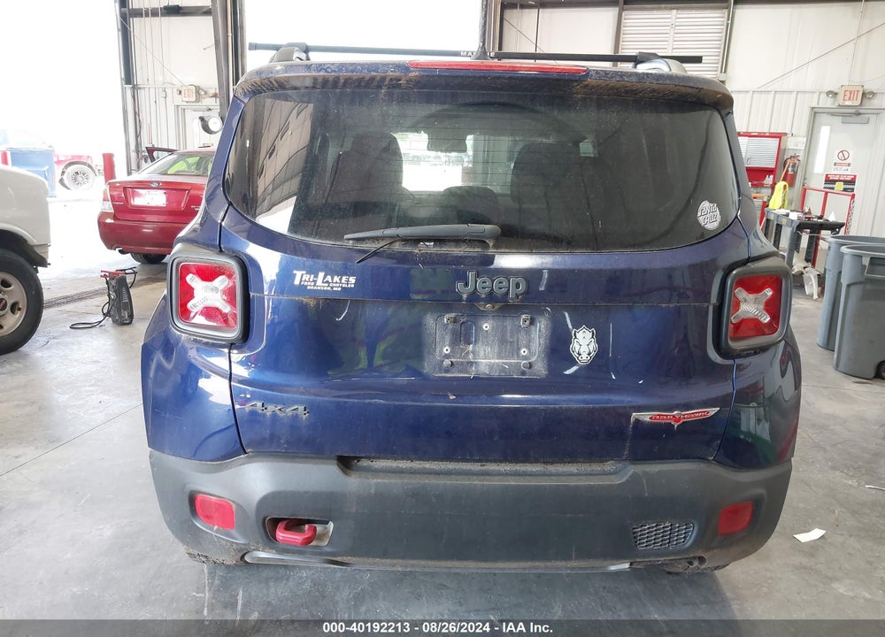 2016 JEEP RENEGADE TRAILHAWK VIN: ZACCJBCT1GPC57071
