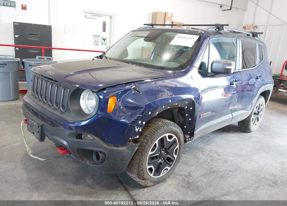 2016 JEEP RENEGADE TRAILHAWK VIN: ZACCJBCT1GPC57071