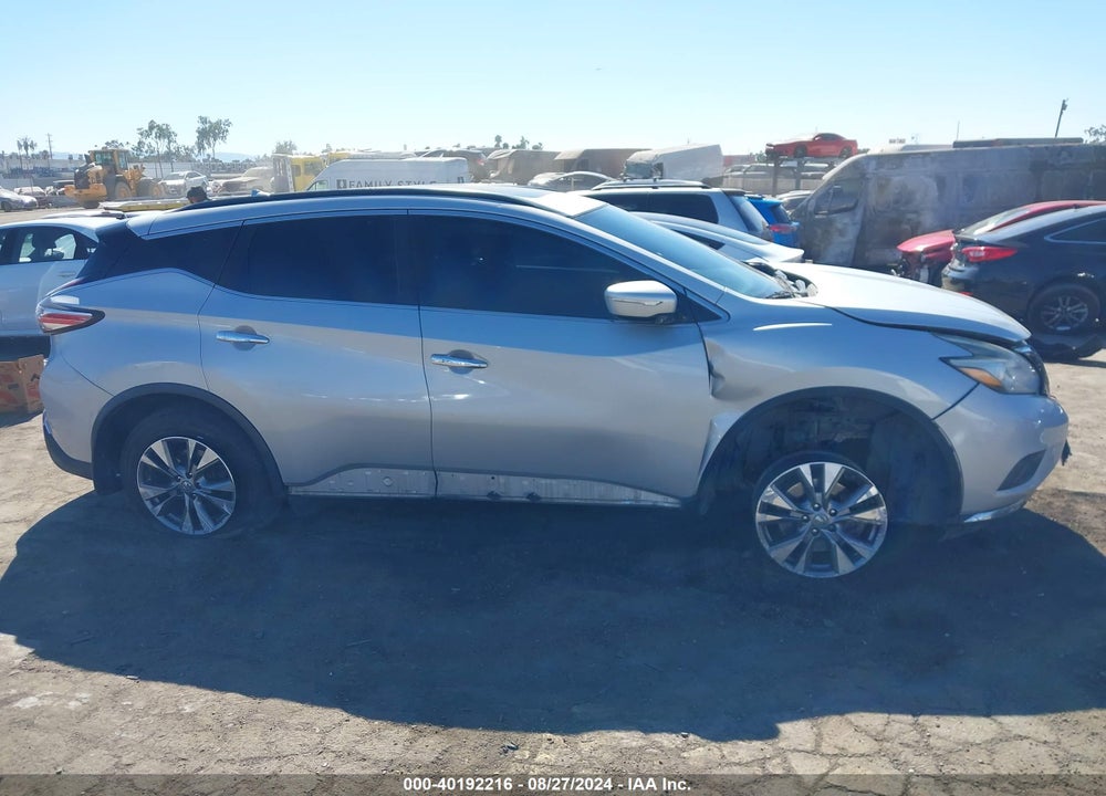 2015 NISSAN MURANO VIN: 5N1AZ2MH2FN228272