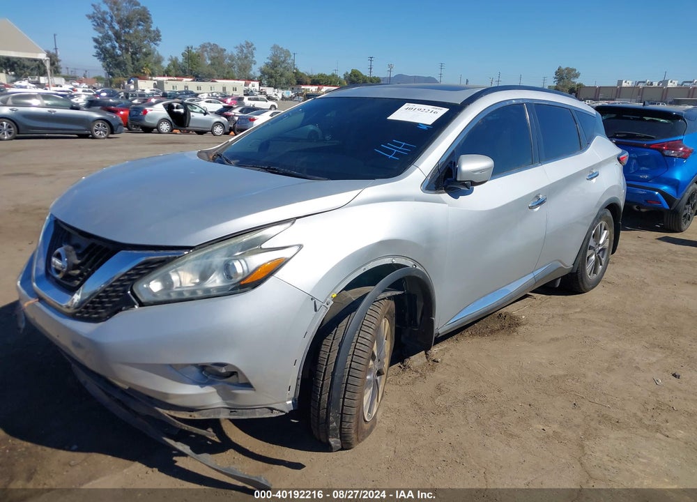 2015 NISSAN MURANO VIN: 5N1AZ2MH2FN228272