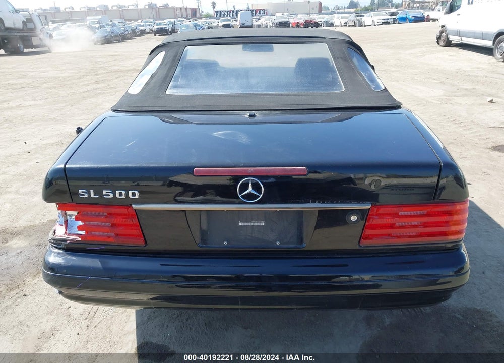 1996 MERCEDES-BENZ SL VIN: WDBFA67F3TF128933