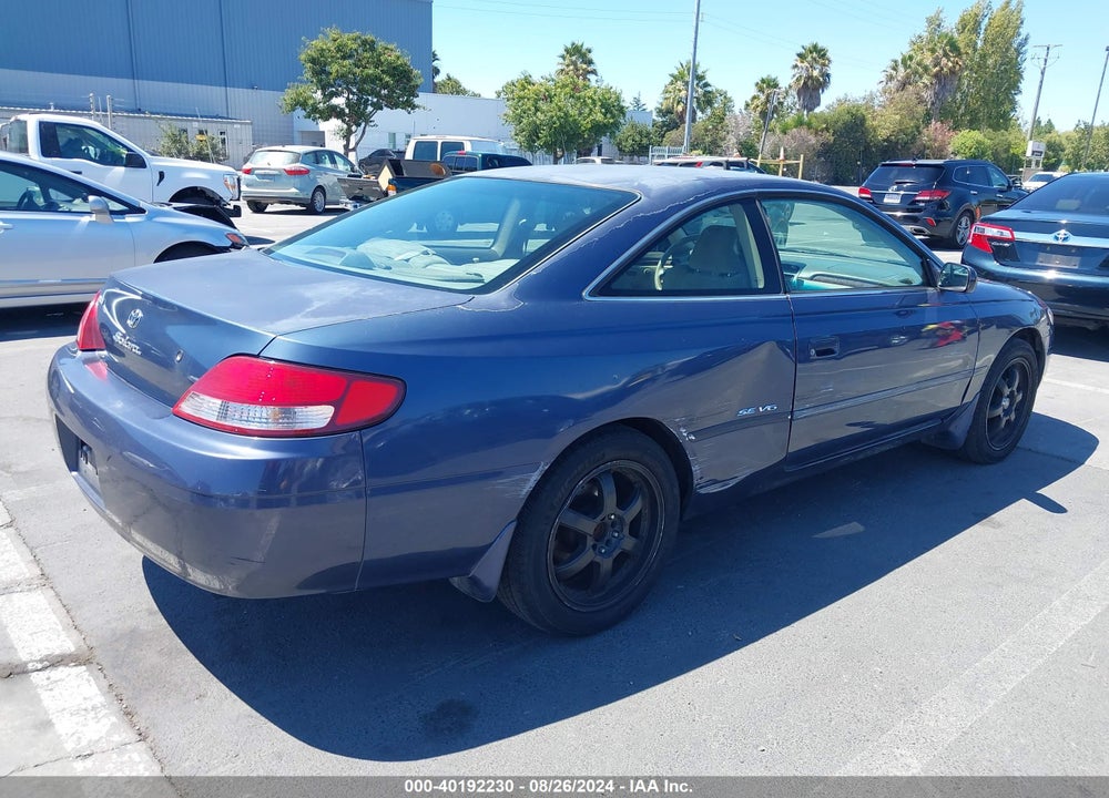 2000 TOYOTA CAMRY SOLARA VIN: 2T1CF28P9YC281435