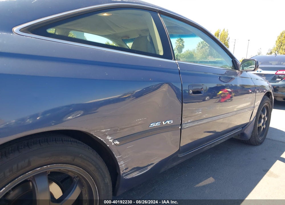 2000 TOYOTA CAMRY SOLARA VIN: 2T1CF28P9YC281435