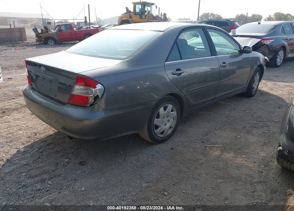 2004 TOYOTA CAMRY SE VIN: 4T1BE32K04U842678
