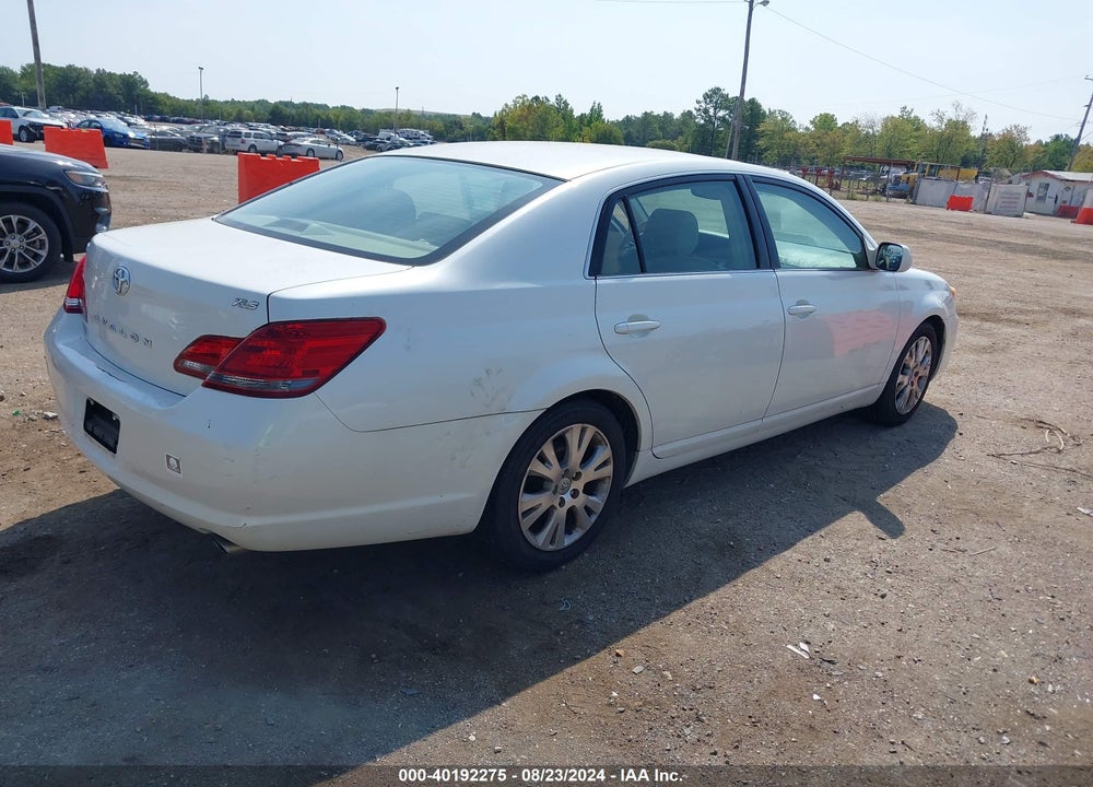 2008 TOYOTA AVALON XLS VIN: 4T1BK36B38U315047