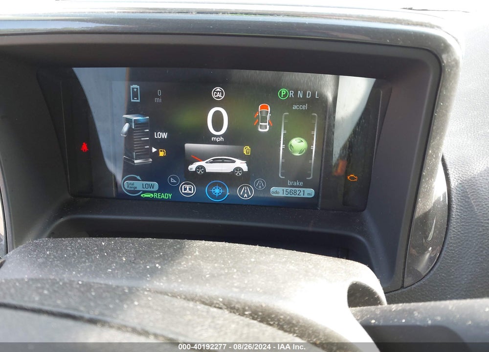 2012 CHEVROLET VOLT VIN: 1G1RB6E47CU105267