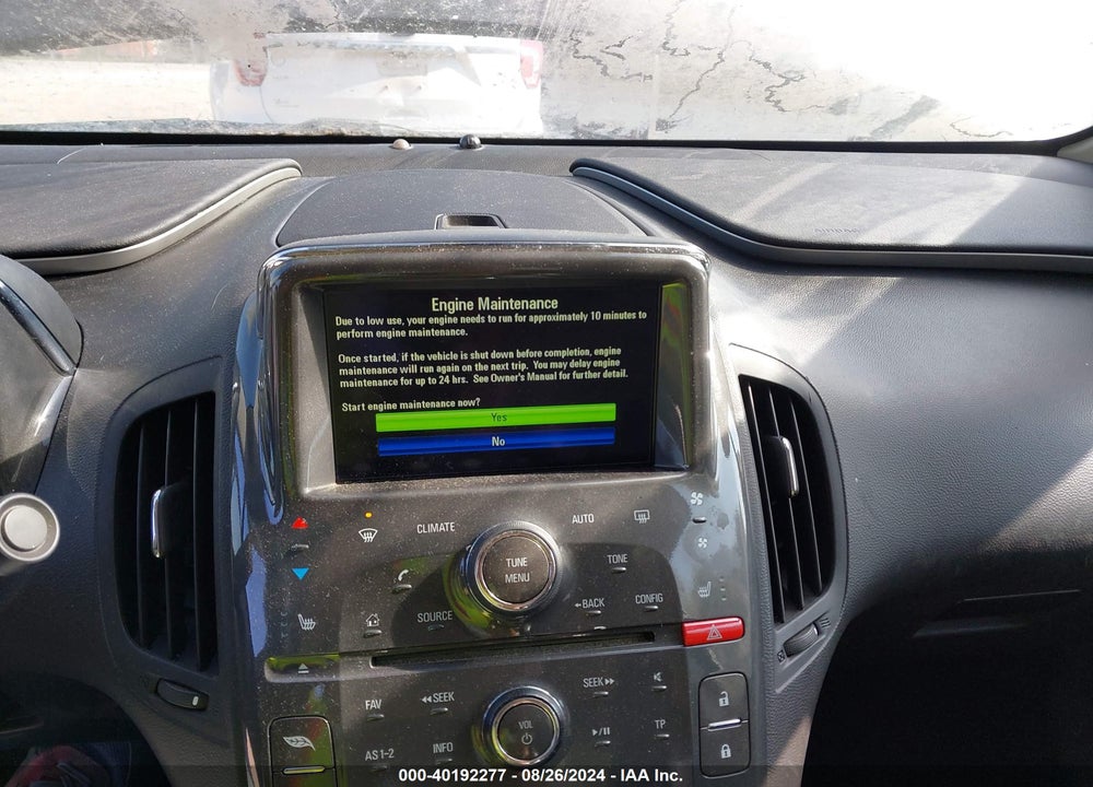 2012 CHEVROLET VOLT VIN: 1G1RB6E47CU105267