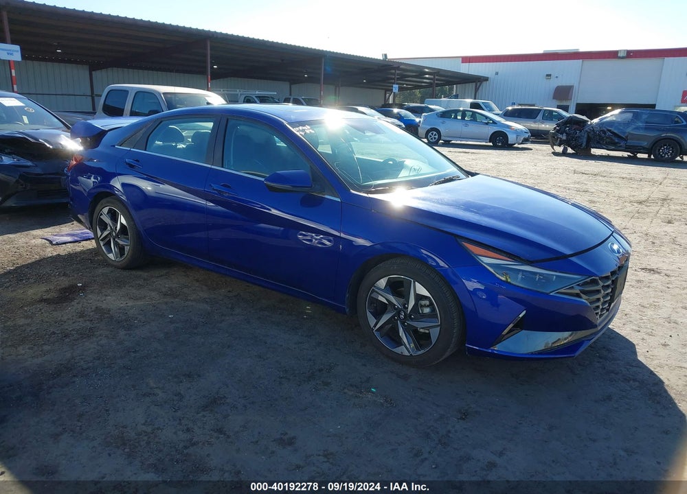 2022 HYUNDAI ELANTRA LIMITED VIN: 5NPLP4AGXNH067839