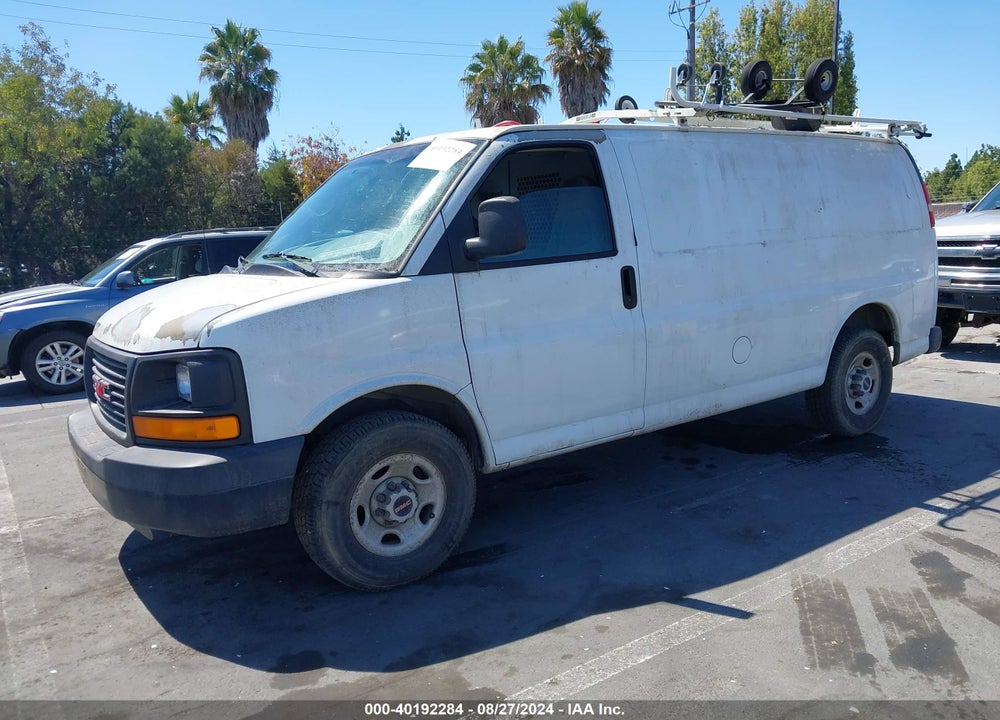 2008 GMC SAVANA WORK VAN VIN: 1GTHG35K181193307