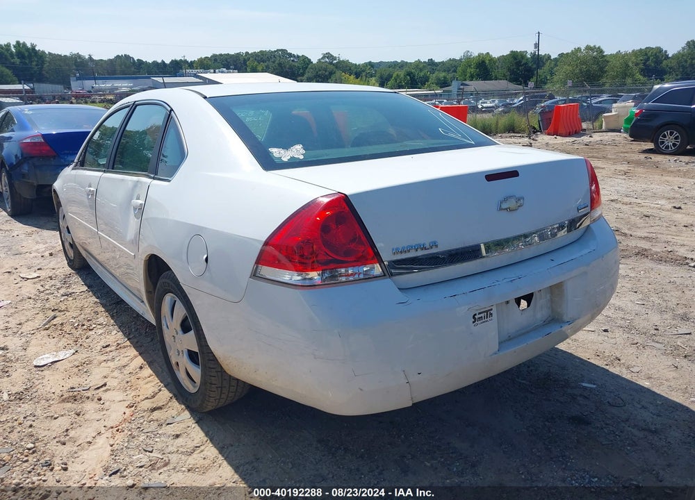 2010 CHEVROLET IMPALA LS VIN: 2G1WA5EK2A1256475
