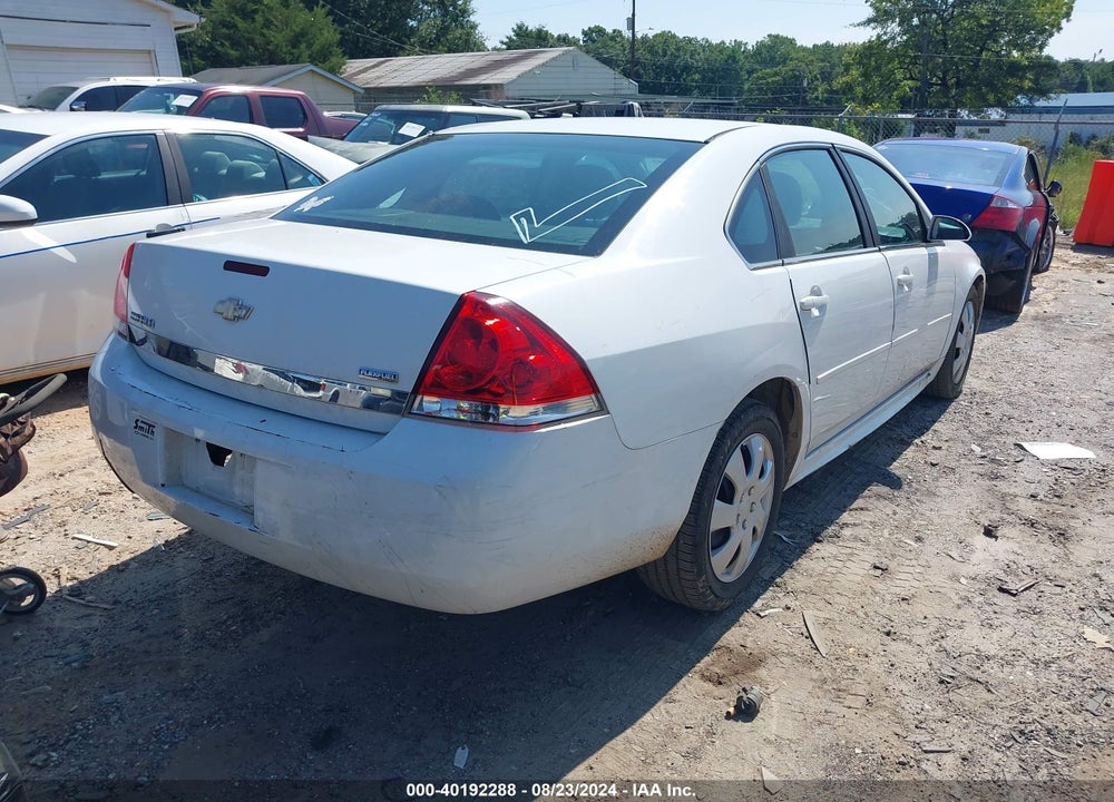 2010 CHEVROLET IMPALA LS VIN: 2G1WA5EK2A1256475