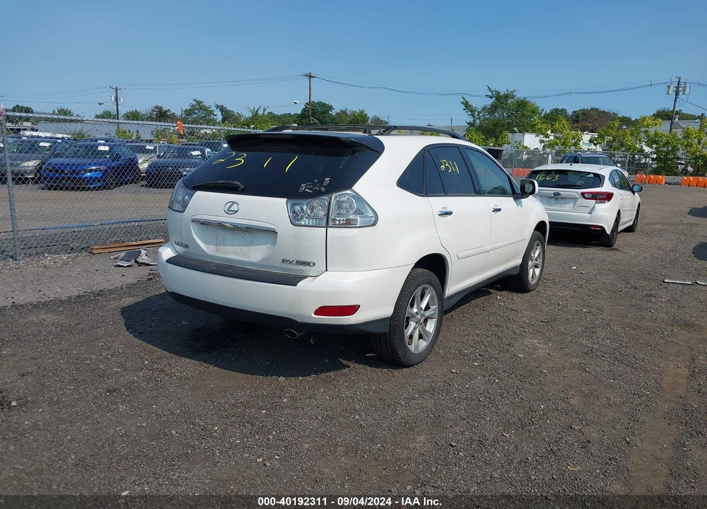 2008 LEXUS RX 350 VIN: 2T2HK31U38C075191