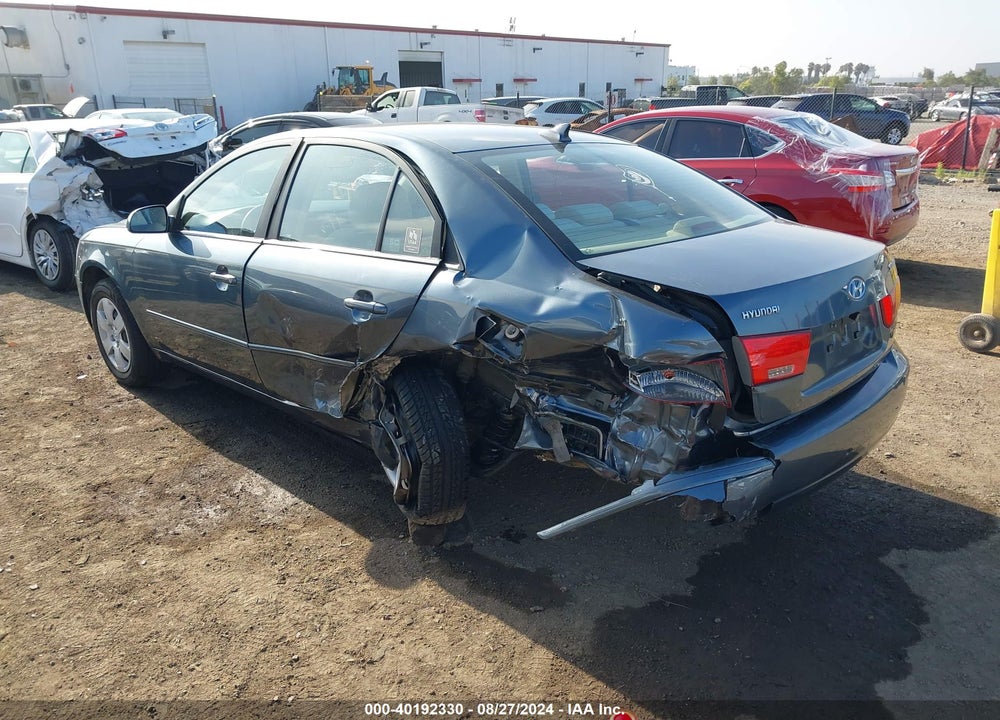 2009 HYUNDAI SONATA GLS VIN: 5NPET46C59H486486