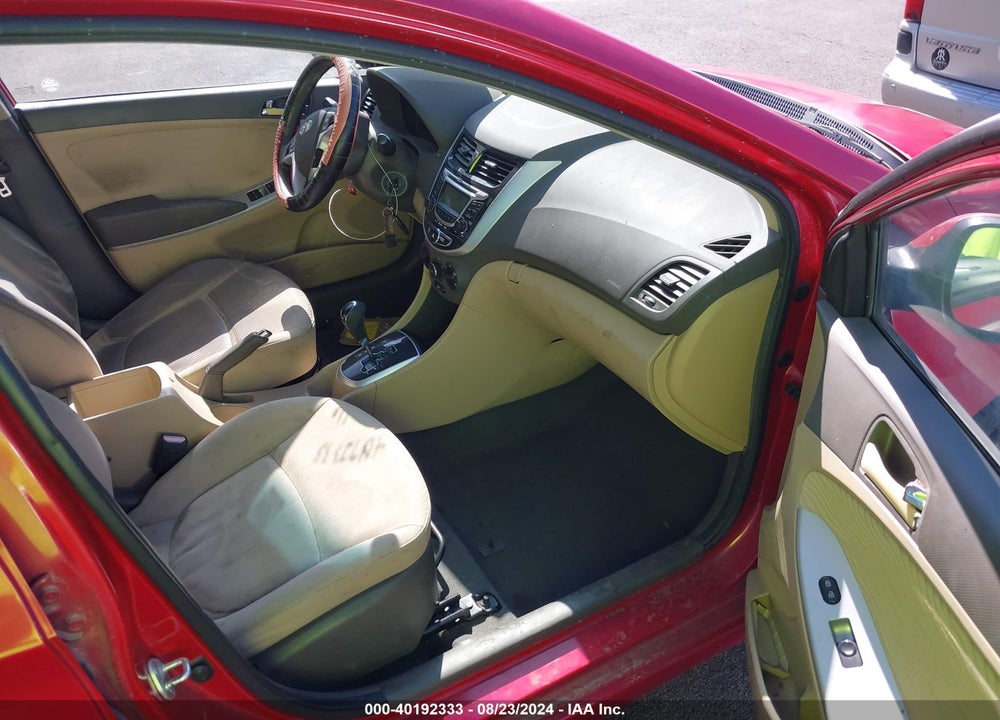 2013 HYUNDAI ACCENT GLS VIN: KMHCU4AE7DU379141