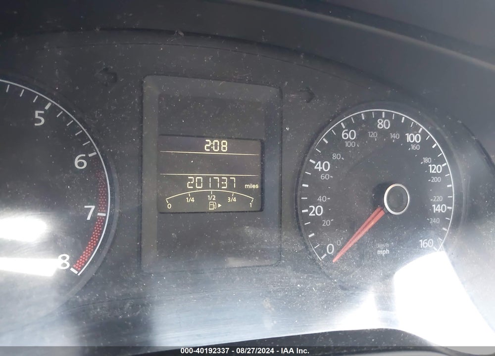 2012 VOLKSWAGEN JETTA 2.0L S VIN: 3VW2K7AJ0CM356319