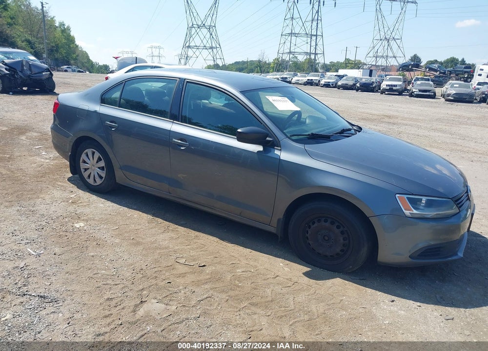 2012 VOLKSWAGEN JETTA 2.0L S VIN: 3VW2K7AJ0CM356319